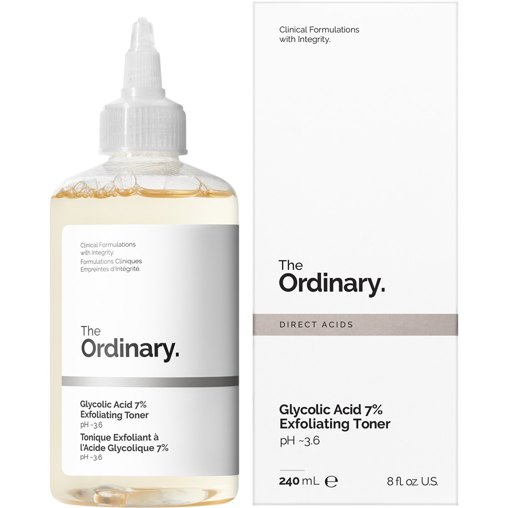 The Ordinary Glycolic Acid 7% Exfoliating Toner, 240 мл
